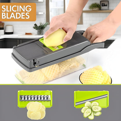 16-in-1 Multi-Functional Vegetable Cutter