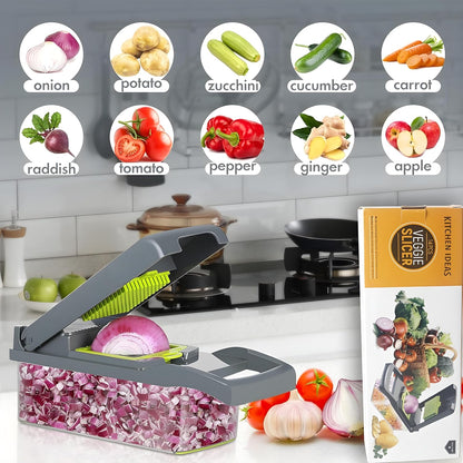 16-in-1 Multi-Functional Vegetable Cutter